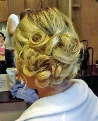 beautiful formal updo