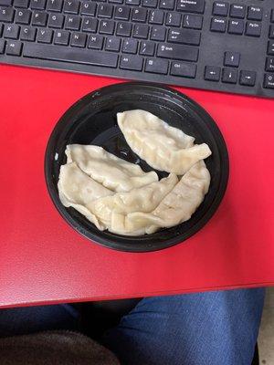 Steamed dumplings