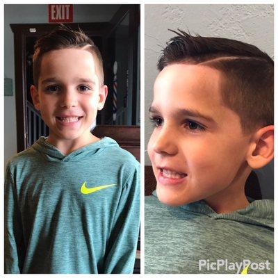 Best hair cut my kid has ever gotten!