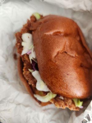 Fried chicken sandwich