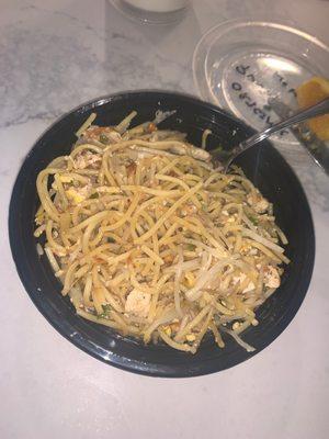 Pad Thai with chicken