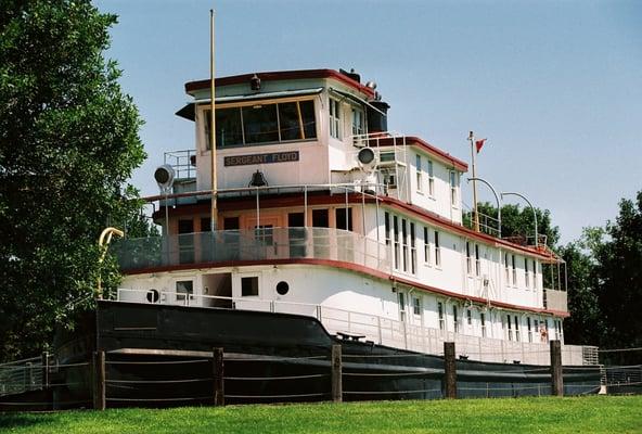 Sergeant Floyd River Museum & Welcome Center on the riverfront in Sioux City, Iowa