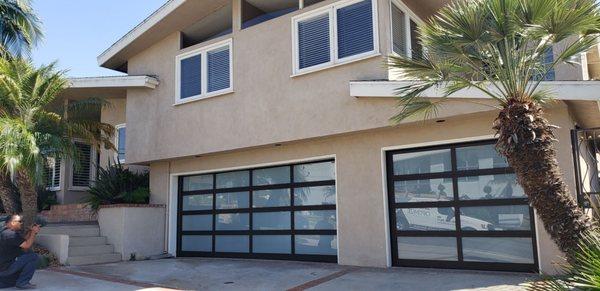 New garage doors