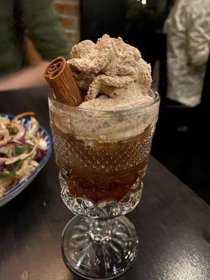 Spiked Chai Float