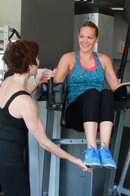 Experience your full fitness potential with a personal trainer.