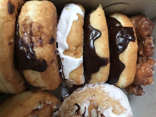 Cake box donuts.