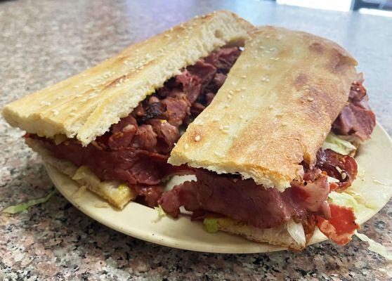 Pastrami sandwich