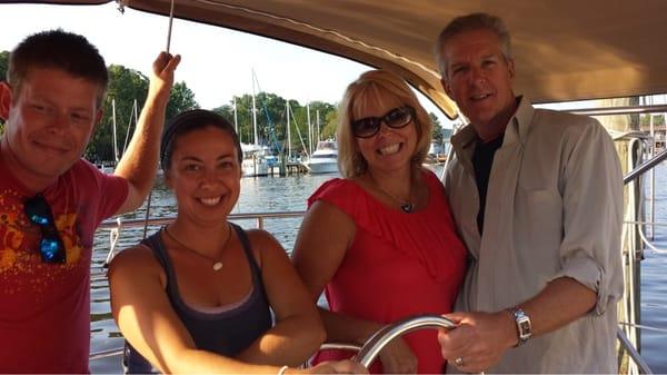 Us with Captain Erin.