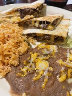 Beef Fajita Quesadilla