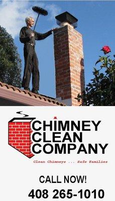 Cleaning chimneys from the top down and bottom up.