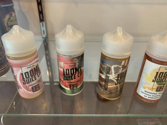 100 ml 3mg e-liquid multiple flavor available $19.99