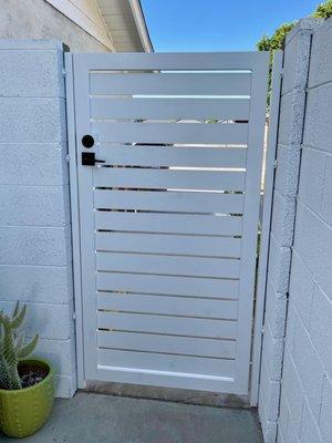 Side Yard Steel Gate