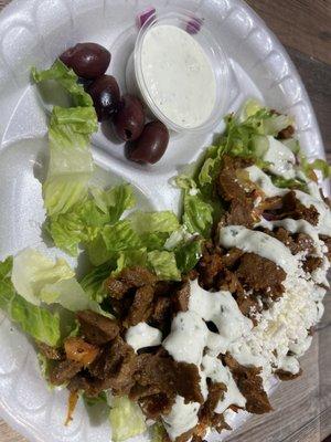 Beef & Lamb Gyro Salad