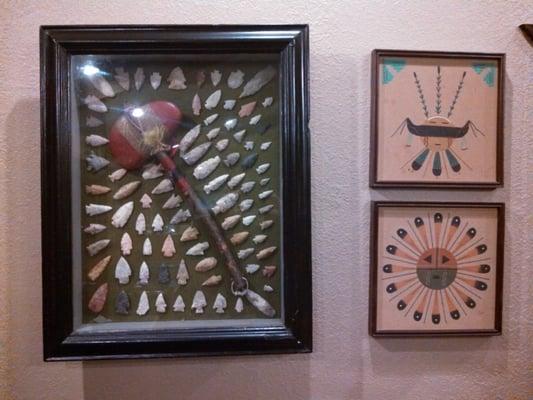 Authentic  Native American decor