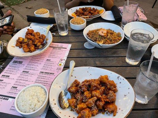 General Tso's Chicken Sesame Chicken