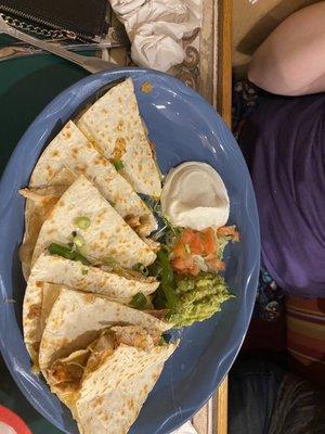 Chicken quesadillas