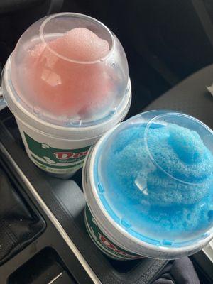 Summer Time Favorite  Any Size 89 cent drink or slushy... Mix and Match flavors is an option