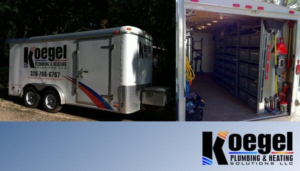 With our fully stocked trailers we have everything we need to offer clean, courteous and professional service