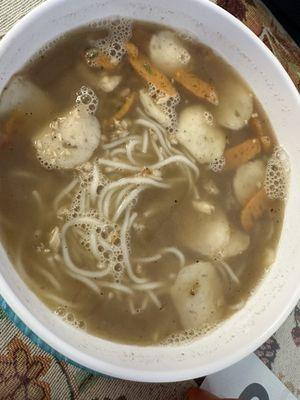 Rakhine noodle soup