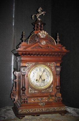 Magnificent Gustav Becker Bracket Clock