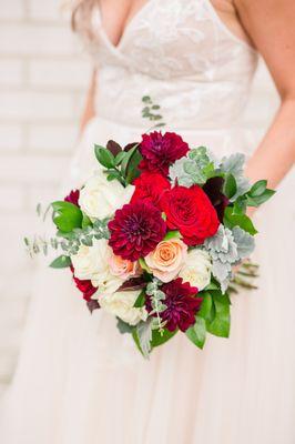 Photo Credit: Meridith Bright Photography  Stunning bridal bouquet!