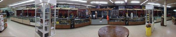 Shooting sports counter pano.