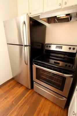 Kitchen with Stainless Steel Appliances