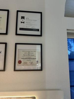 Certificates