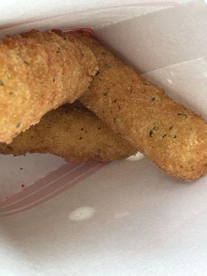 The good mozzarella sticks!