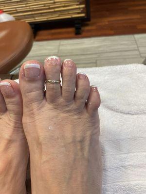 French pedicure