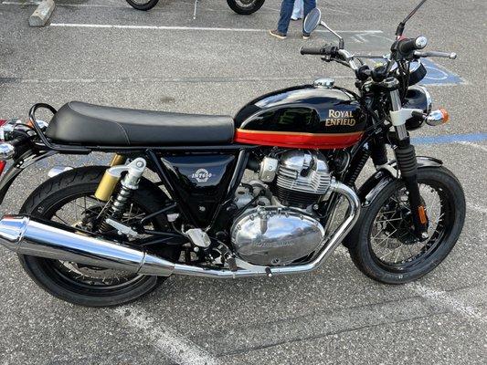 New Royal Enfield interceptor!