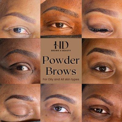 Powder Brows - All PMU Machine Shading