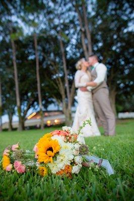 Timacuan bride and groom.