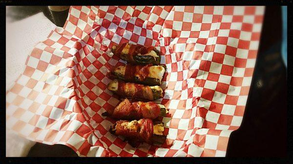 Bacon Wrapped Jalapeno Poppers