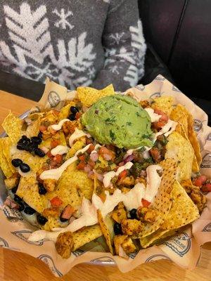 Chicken nachos