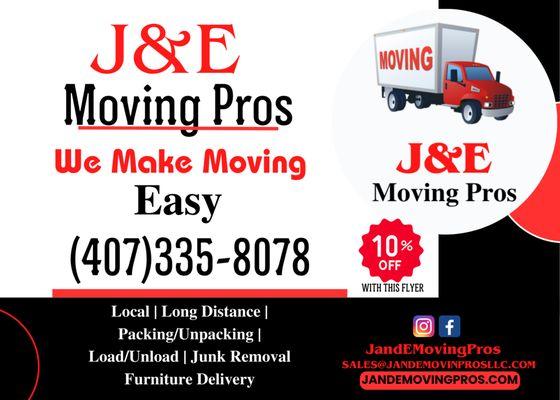 J and E Moving Pros