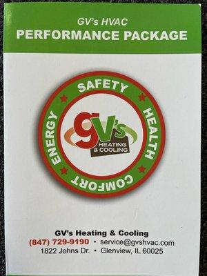 GV's Heating and cooling. Stop Covid 19 in your home today!