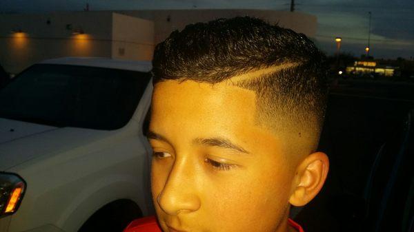 Nice fade, for spring break in Mexico.