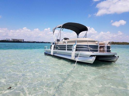 Waiting at the Haulover Sandbar