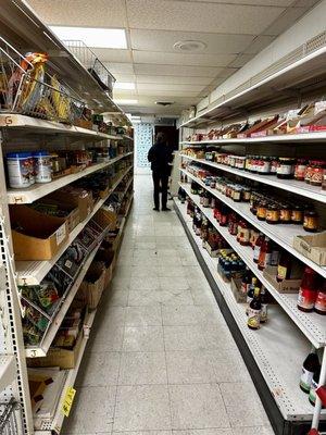 Thai grocery aisle