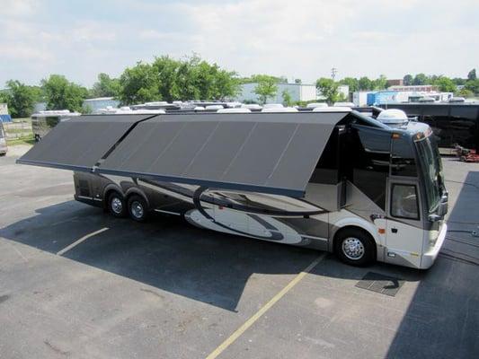 Custom Awning Installed by Superior