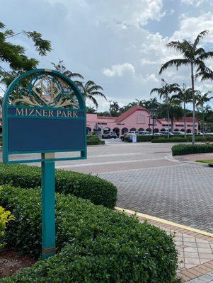 View from Mizner Park.