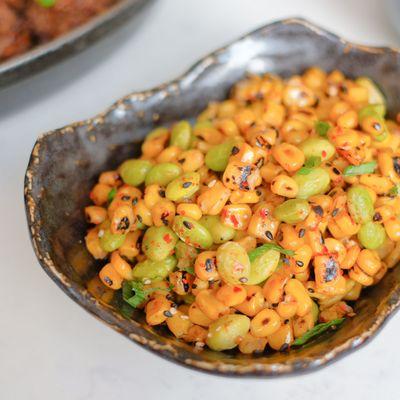 New Side - Roasted Corn & Edamame