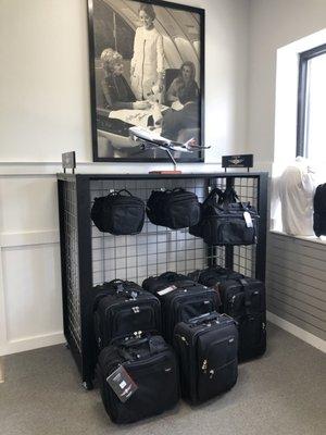 Some of the luggages that is offered.