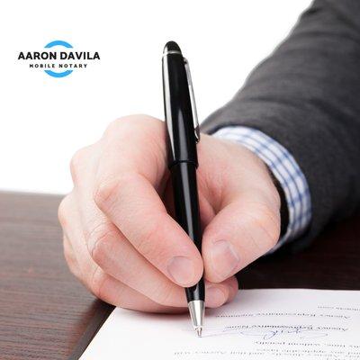 Aaron Davila Mobile Notary