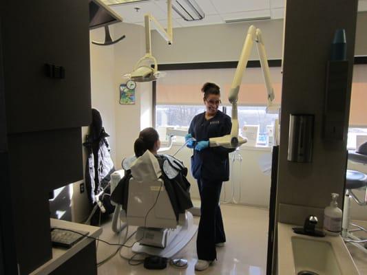 One of our fabulous hygienists