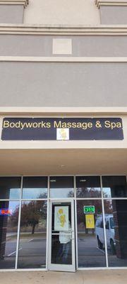 Banner up Bodyworks Massage Spa