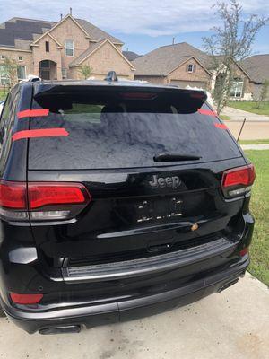 Jeep Grand Cherokee Back glass replacement (after)