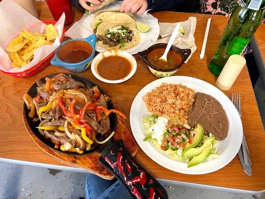 Steak Fajitas