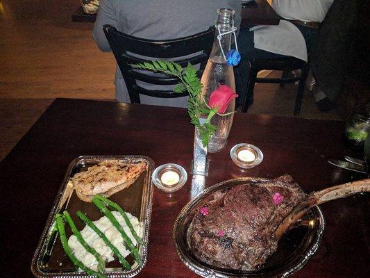 This was Valentines Dinner  2-14-2018 at The Whitehorse @ Oak Meadow Ranch! Amazing!